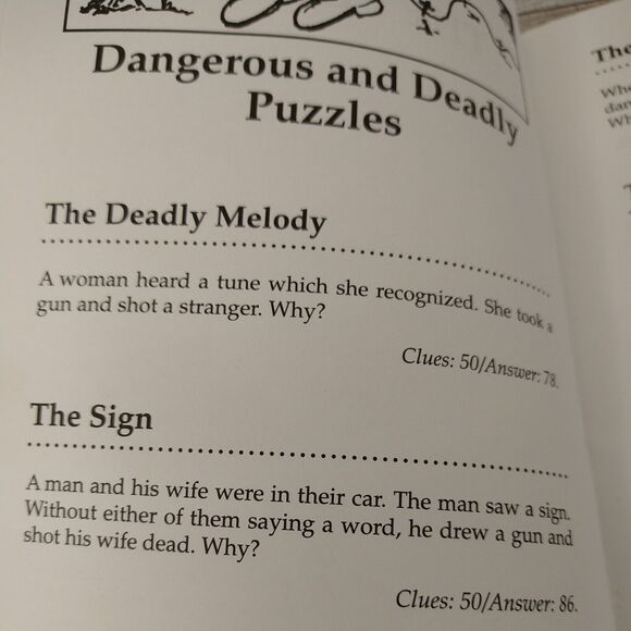 Intriguing Lateral Thinking Puzzles  Paul Sloane 1996 PB Book Brain Teaser Logic - Picture 5 of 12